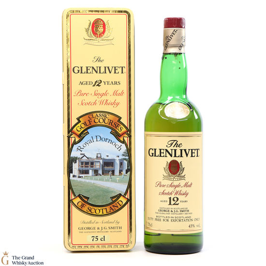 Glenlivet - 12 Year Old - Royal Dornoch 