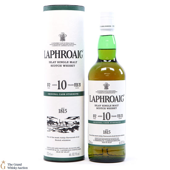 Laphroaig - 10 Year Old - Original Cask Strength Batch #012