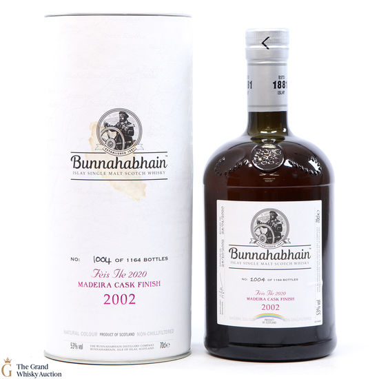 Bunnahabhain - 2002 - Maderia Finish - Fèis Ìle 2020