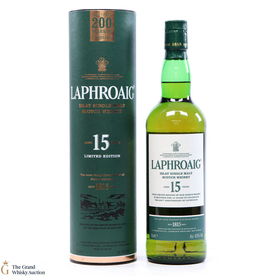 Laphroaig - 15 Year Old - 200th Anniversary Limited Edition