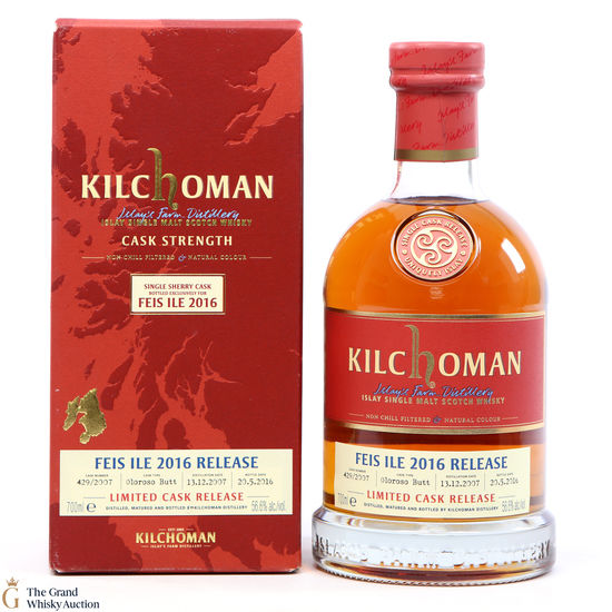 Kilchoman - 2007 Single Oloroso Butt Feis Ile 2016