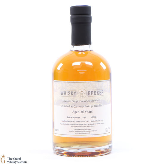 Cameronbridge - 36 Year Old #8280 - Whisky Broker