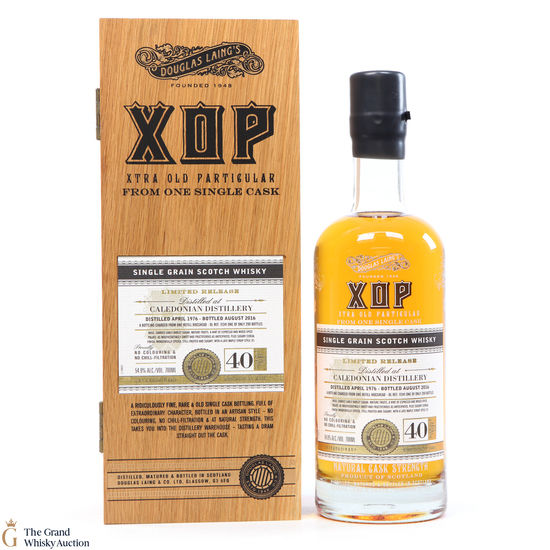 Caledonian - 40 Year Old XOP 1976 Douglas Laing 