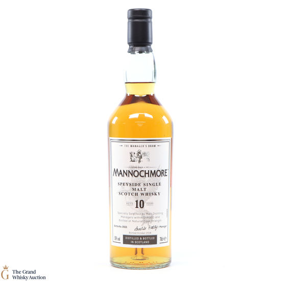 Mannochmore - 10 Year Old - 2018 Manager's Dram 