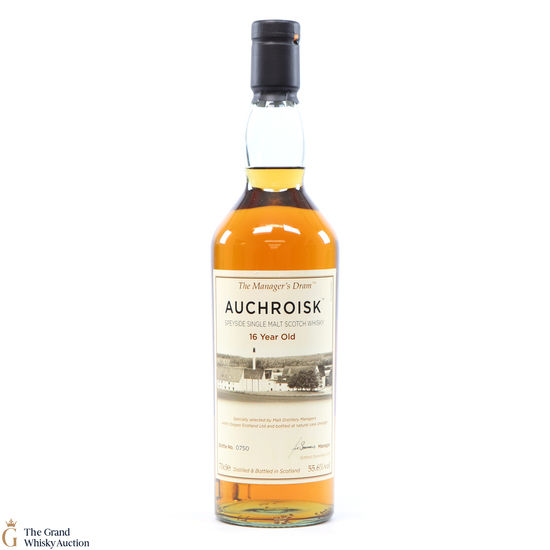 Auchroisk - 16 Year Old - The Manager's Dram