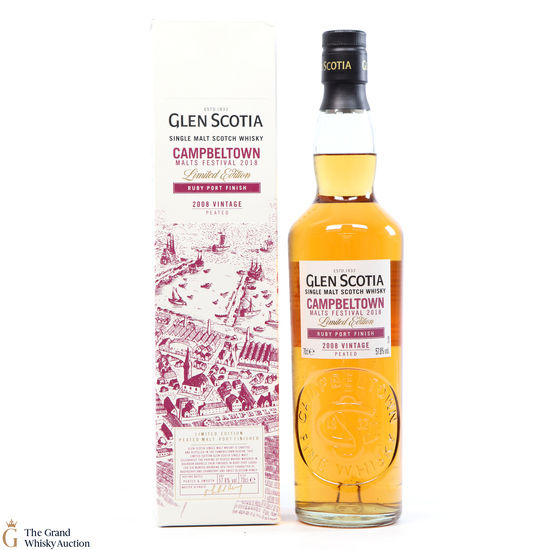 Glen Scotia - 2008 Ruby Port Finish - Campbeltown Malts Festival 2018