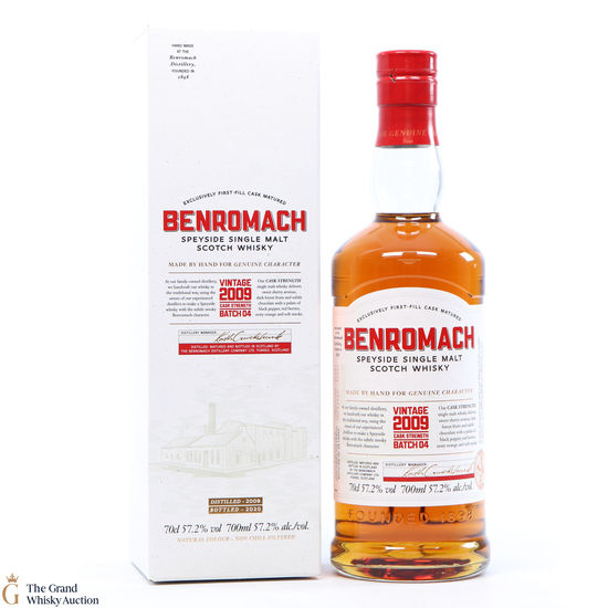 Benromach - Cask Strength 2009 - Batch 4