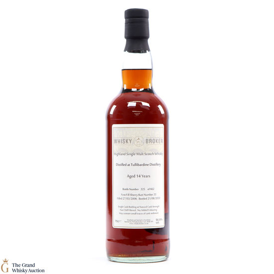 Tullibardine - 14 Year Old Whisky Broker #33 2006