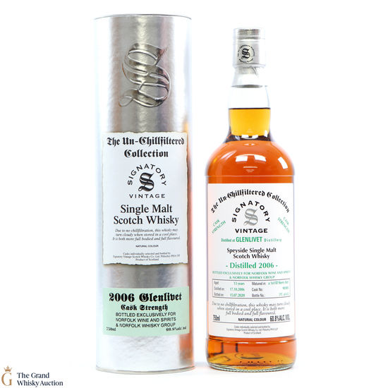 Glenlivet - 13 Year Old 2006 Signatory #901005