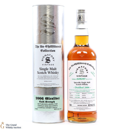 Glenlivet - 13 Year Old 2006 Signatory #901005