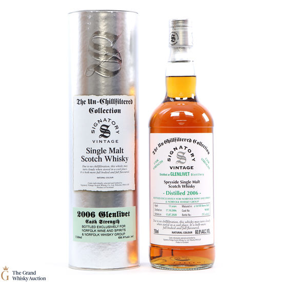 Glenlivet - 13 Year Old 2006 Signatory #901005