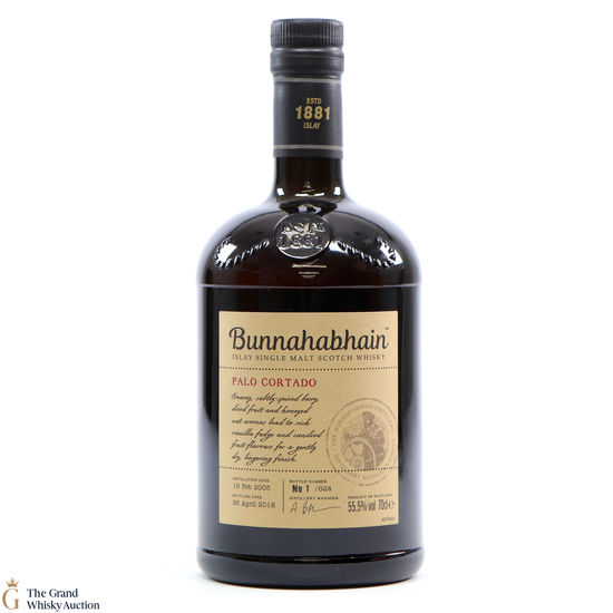 Bunnahabhain - 2005 - Palo Cortado (Bottle #1)