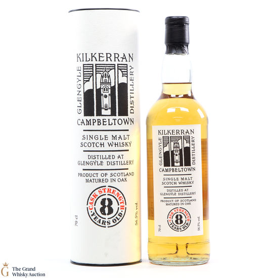 Kilkerran - 8 Year Old - Oak Cask Strength 56.5%