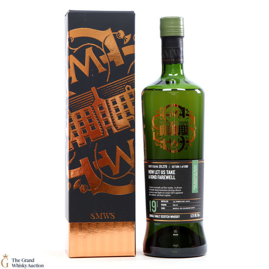 Laphroaig - 19 Year Old SMWS 29.279 - Now Let Us Take A Kind Farewell.