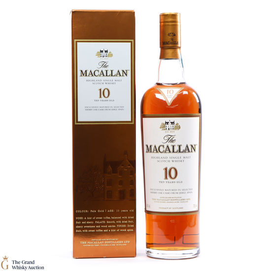 Macallan - 10 Year Old - Sherry Oak