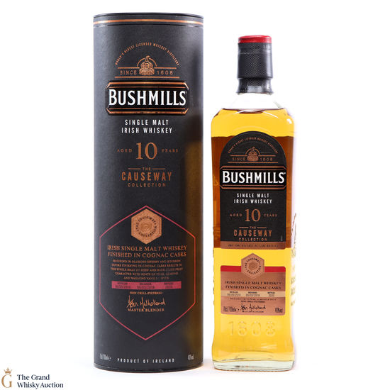 Bushmills - 10 Year Old - Cognac Finish - Causeway Collection