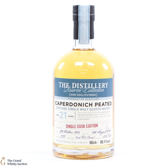 Caperdonich - 21 Year Old Peated 1996 - Distillery Reserve 