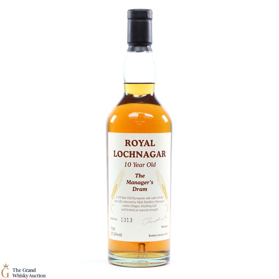 Royal Lochnagar - 10 Year Old (2006) - Manager's Dram 