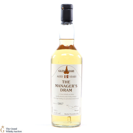 Glenlossie - 12 Year Old - Manager's Dram (2004)