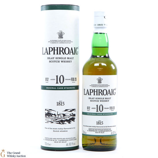Laphroaig - 10 Year Old - Original Cask Strength Batch #012