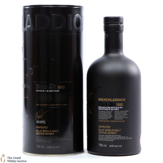Bruichladdich - 26 Year Old 1990 Black Art Edition 6.1