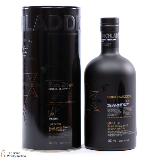 Bruichladdich - 26 Year Old 1990 Black Art Edition 6.1