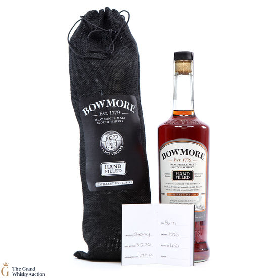 Bowmore - 18 Year Old 2001 - 2020 Hand Fill - Sherry Cask #1520