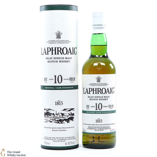 Laphroaig - 10 Year Old - Original Cask Strength Batch #011