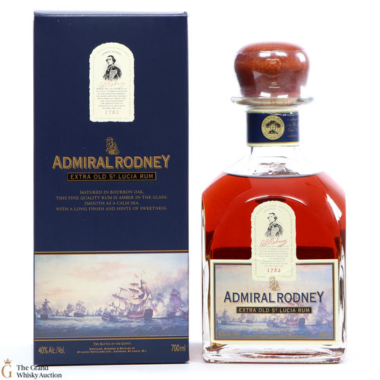 Admiral Rodney - Extra Old Rum St Lucia