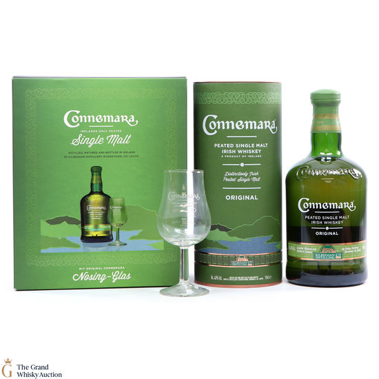 Connemara - Original Peated Irish Whiskey & Glass