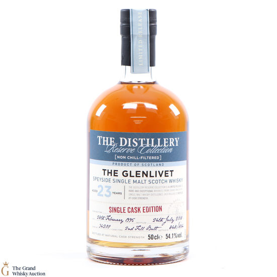 Glenlivet - 23 Year Old (1995) #34200 - Distillery Reserve Collection