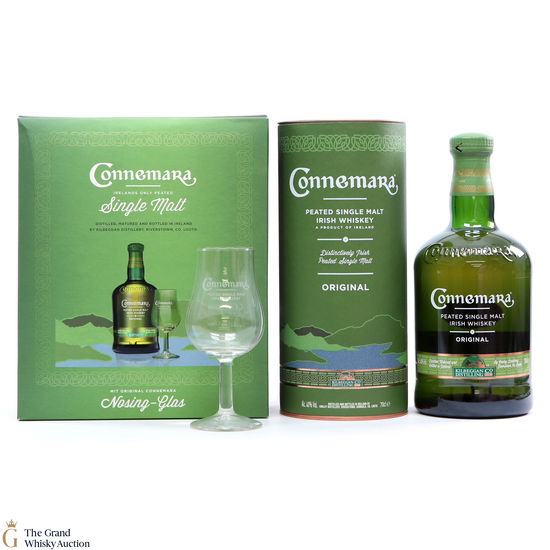 Connemara - Original Peated Irish Whiskey & Glass
