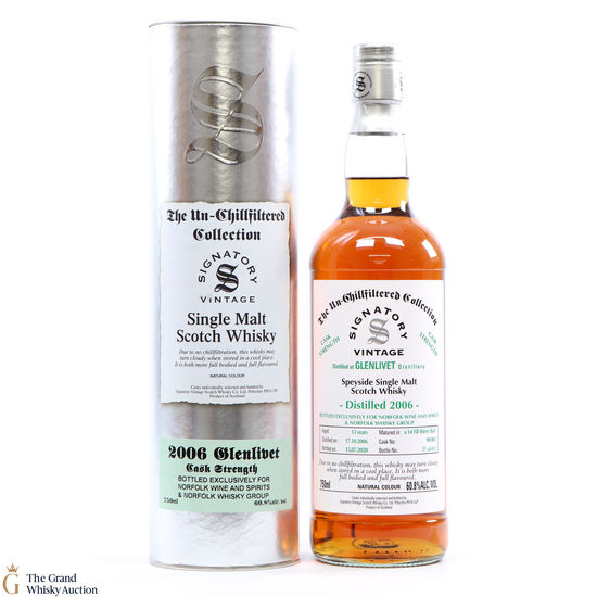 Glenlivet - 13 Year Old 2006 Signatory #901005