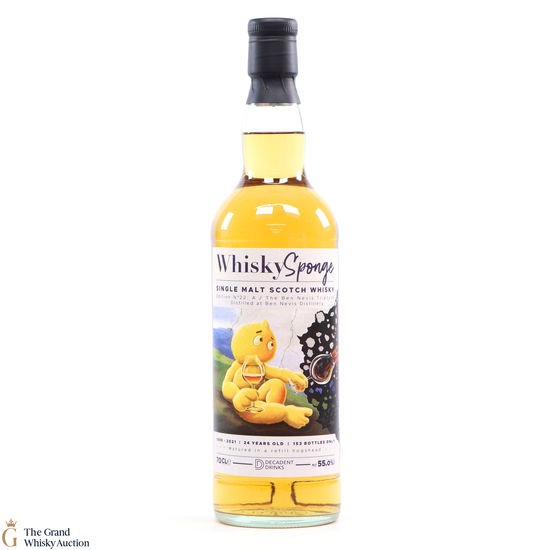 Ben Nevis - 24 Year Old 1996 - Edition No.22 A Whisky Sponge Typtrych 