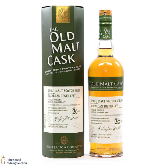 Macallan - 20 Year Old - Old Malt Cask