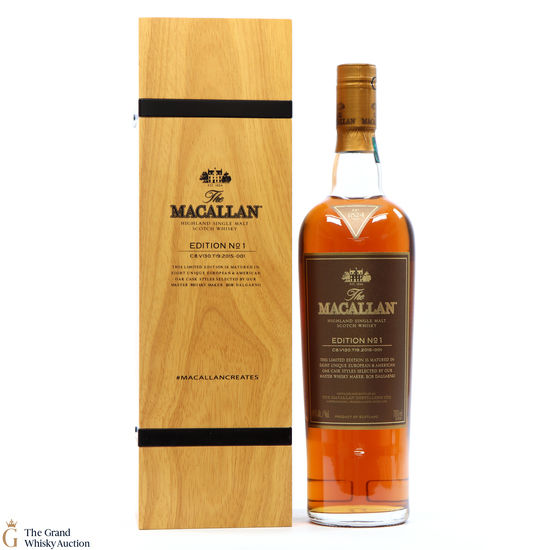 Macallan - Edition No.1 Wooden Box