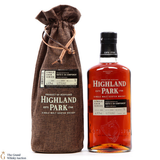 Highland Park - 16 Year Old Single Cask Series #652 Nato E-3A Component