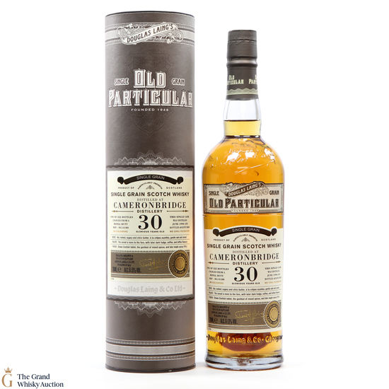 Cameronbridge Distillery - 30 Year Old - Old Particular