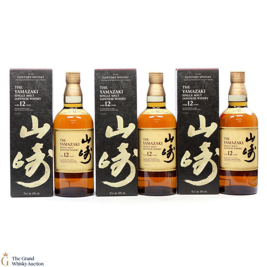 Yamazaki - 12 Year Old (x3)