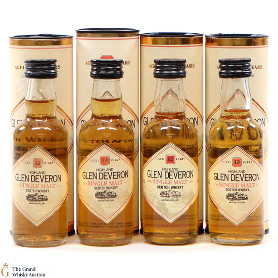 Glen Deveron - 12 Year Old - 4 x 5cl Minis