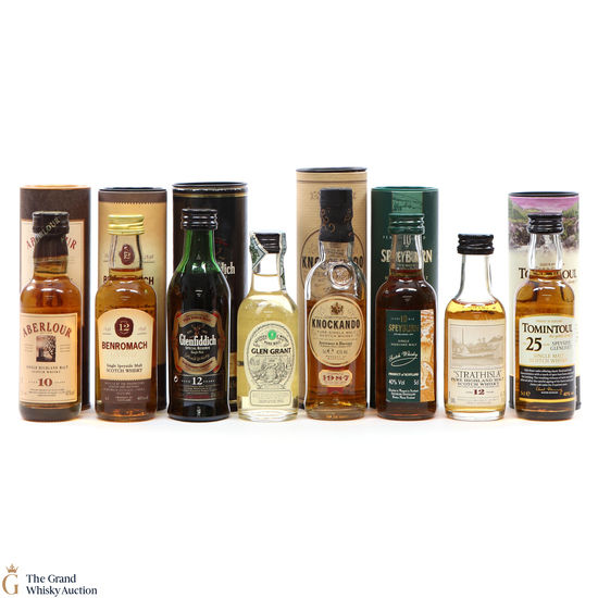 8 x Speyside Assorted Minatures