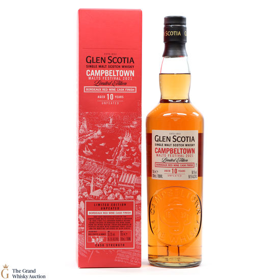 Glen Scotia - 10 Year Old - Campbeltown Malts Festival 2021 (Unpeated)