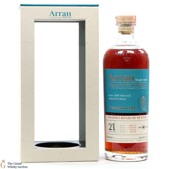 Arran - 21 Year Old - W Club Exclusive 
