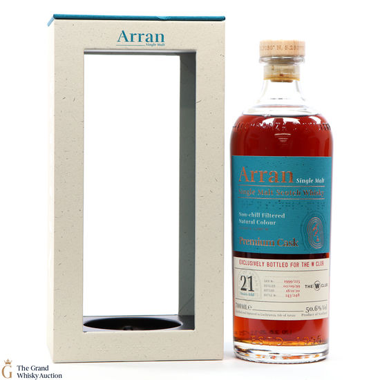 Arran - 21 Year Old - W Club Exclusive 