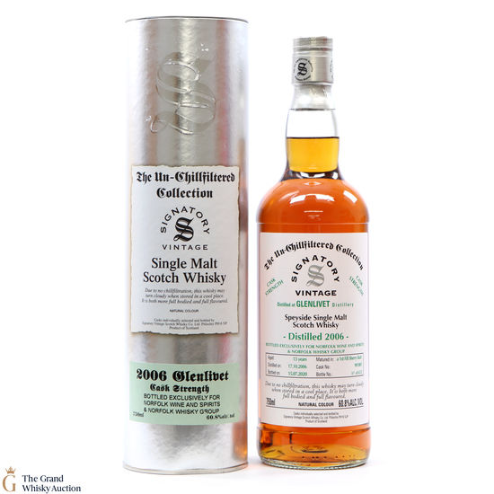 Glenlivet - 13 Year Old 2006 Signatory #901005