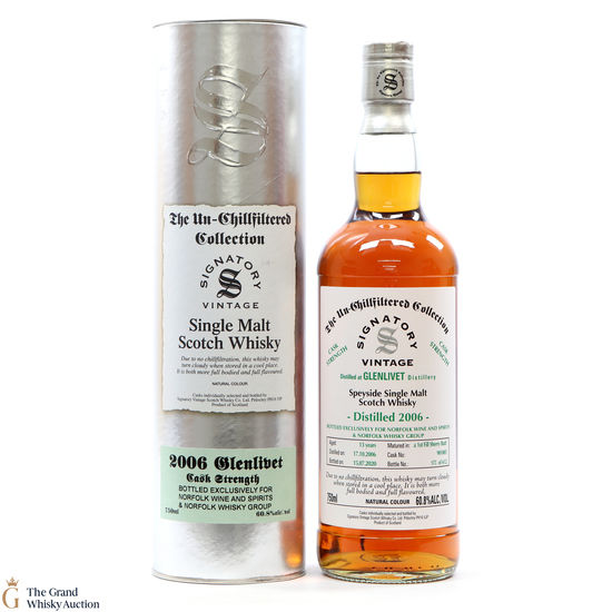 Glenlivet - 13 Year Old 2006 Signatory #901005