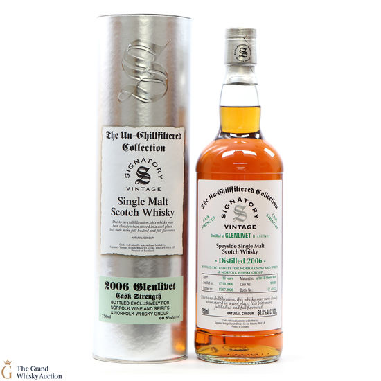 Glenlivet - 13 Year Old 2006 Signatory #901005