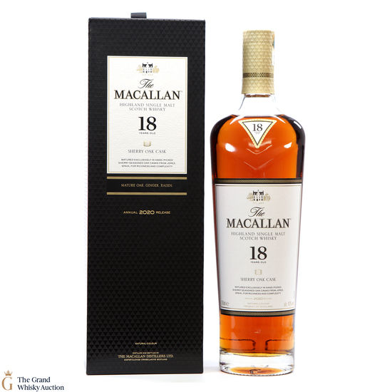 Macallan - 18 Year Old Sherry Oak (2020)