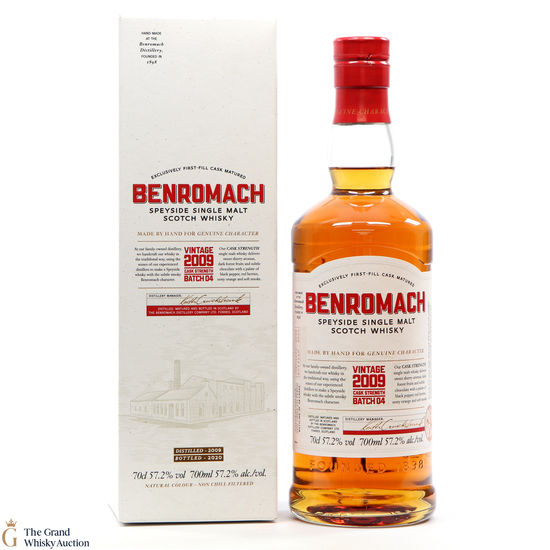 Benromach - Cask Strength 2009 - Batch 4