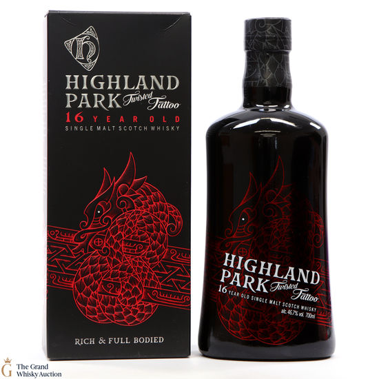 Highland Park - 16 Year Old Twisted Tattoo - 2019